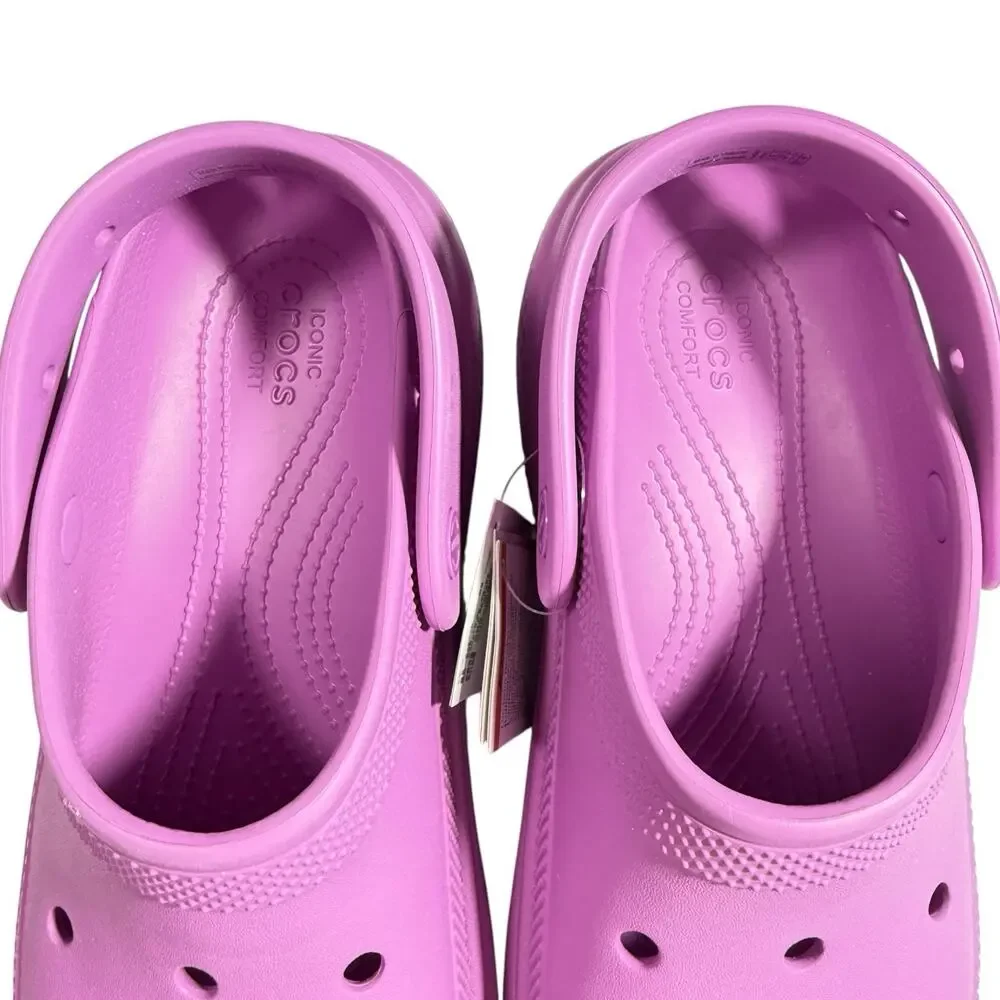 Crocs Stomp Clog unisex Pink Casual Slip On Platform Sandal SZ/ Women's /11-M-9